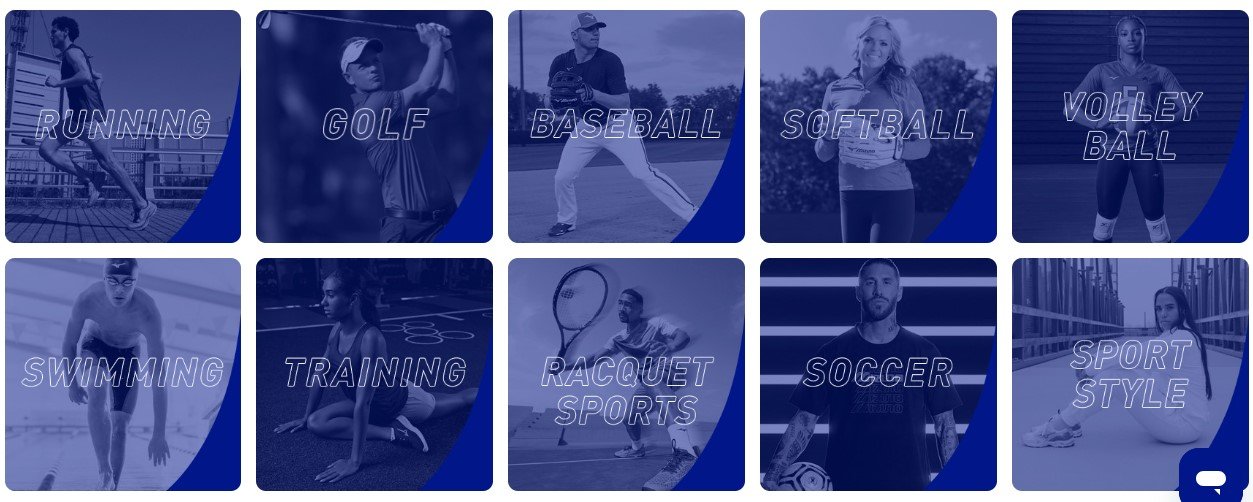 Mizuno Hero Image